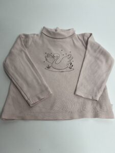 Langarmshirt mit Schwan