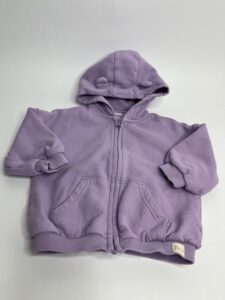 Sweatshirt-Jacke mit Kapuze