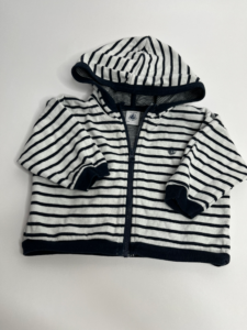 Sweatshirt-Jacke mit Kapuze
