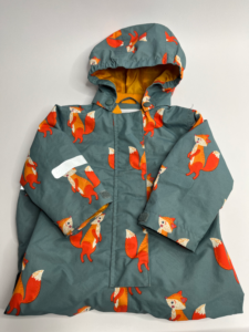 Matschanzug mit Fuchs-Motiv