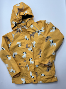 Regenjacke mit Hundemotiv