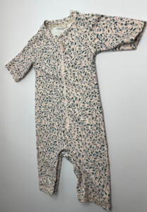 Schwimmanzug / UV-Anzug mit Blumen-Motiv