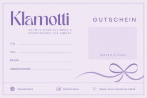 Klamotti-Gutschein