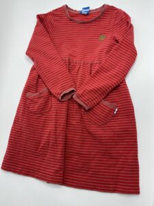 Sweatkleid gestreift