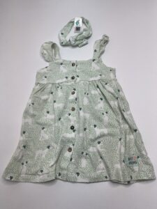 Kleid mit Hunde-Motiv