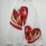 Kleid mit Herzen