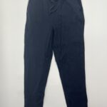 Dunkelblaue Stoffhose